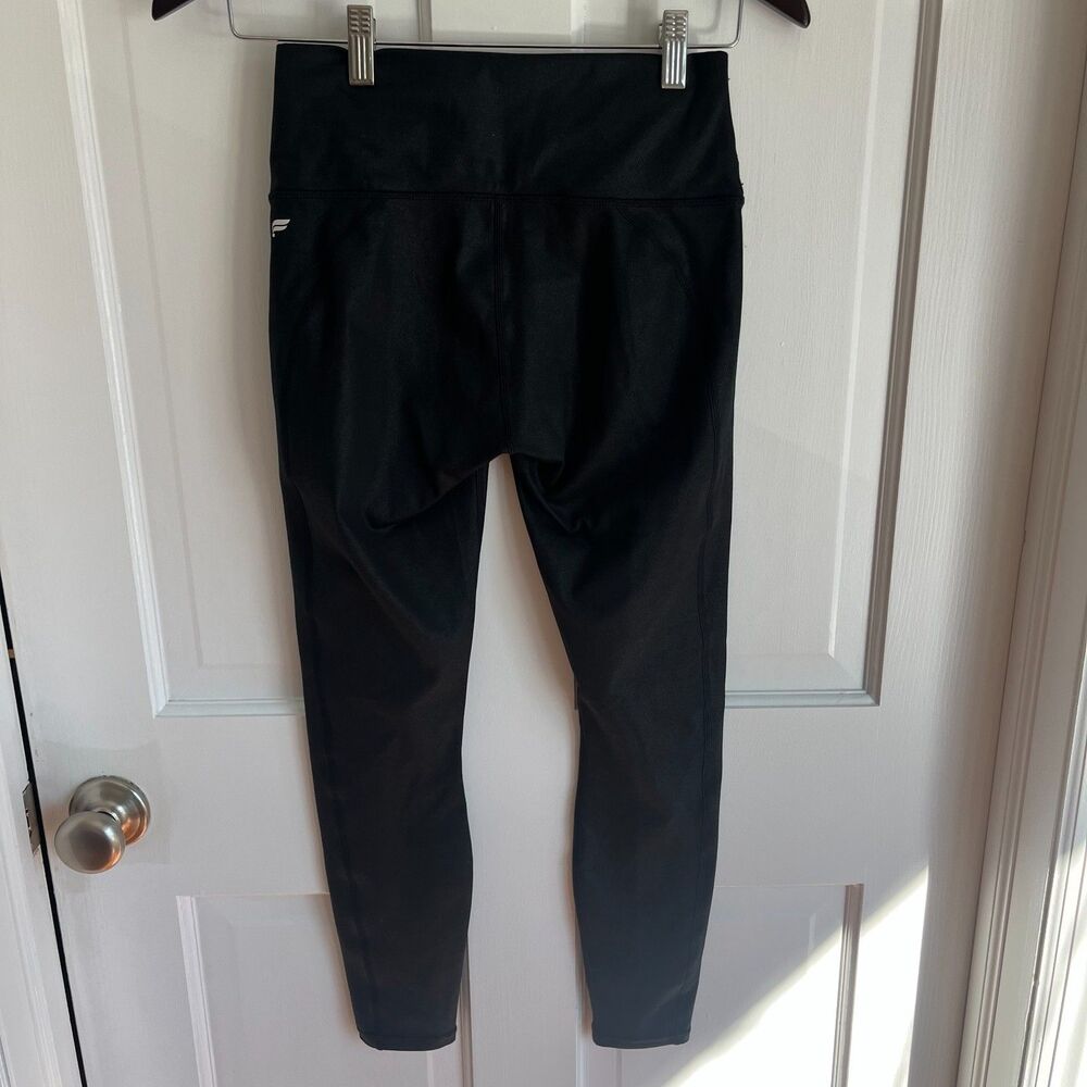 Fabletics High-Waisted Iridescent Luxe Legging Black SZ Sm Activewear Movement - Picture 3 of 8